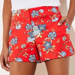 🚨❤️NEW w TAGS❤️🚨LOFT Floral 4inch inseam Shorts